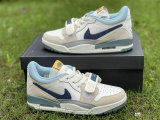 Authentic Air Jordan Legacy 312 Low Biege/Blue