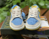 Authentic Nike Dunk Low Orchid/Yellow