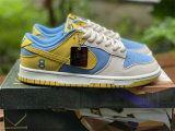 Authentic Nike Dunk Low Orchid/Yellow