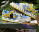 Authentic Nike Dunk Low Orchid/Yellow