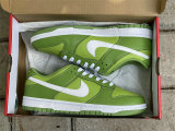 Authentic Nike Dunk Low Green/White
