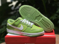 Authentic Nike Dunk Low Green/White