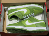 Authentic Nike Dunk Low Green/White