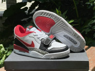 Authentic Air Jordan Legacy 312 Low White/Red/Black