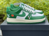 Authentic Nike Air Force 1 Low White/Green