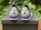 Authentic Air Jordan Legacy 312 Low White/Purple/Black