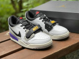 Authentic Air Jordan Legacy 312 Low White/Purple/Black