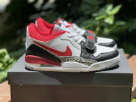 Authentic Air Jordan Legacy 312 Low White/Red/Black GS