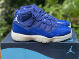 Authentic Air Jordan 11 Midnight Navy/White