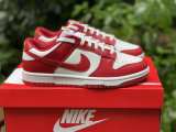 Authentic Nike Dunk Low Gym Red/White