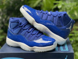 Authentic Air Jordan 11 Midnight Navy/White