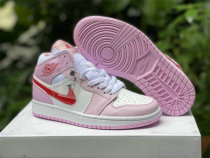 Authentic Air Jordan 1 Mid GS “Valentine’s Day”