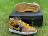 Authentic Air Jordan 1 Mid Golden Yellow