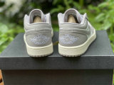 Authentic Air Jordan 1 Low Vintage Grey/White