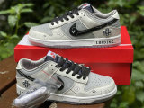 Authentic Nike Dunk Low College Navy/Wolf Grey