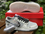Authentic Nike Dunk Low College Navy/Wolf Grey