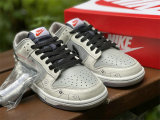 Authentic Nike Dunk Low College Navy/Wolf Grey