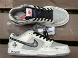 Authentic Nike Dunk Low College Navy/Wolf Grey