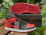 Authentic Air Jordan 1 Mid “Bred”