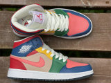 Authentic Air Jordan 1 Mid “Multi-Color”
