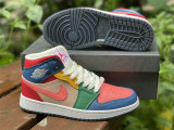 Authentic Air Jordan 1 Mid “Multi-Color”