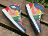 Authentic Air Jordan 1 Mid “Multi-Color”