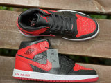 Authentic Air Jordan 1 Mid “Bred”