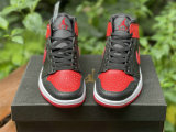 Authentic Air Jordan 1 Mid “Bred”