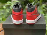 Authentic Air Jordan 1 Mid “Bred”