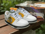 Authentic Nike Dunk Low White/Yellow