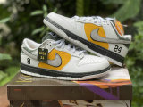 Authentic Nike Dunk Low White/Yellow