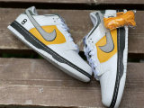 Authentic Nike Dunk Low White/Yellow