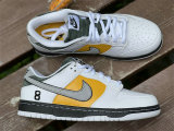 Authentic Nike Dunk Low White/Yellow