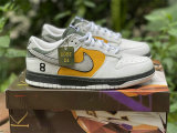 Authentic Nike Dunk Low White/Yellow