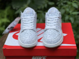 Authentic Nike Dunk Low White/Grey Fog