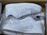 Authentic Nike Dunk Low White/Grey Fog