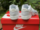 Authentic Nike Dunk Low White/Grey Fog