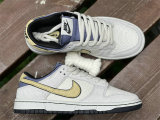 Authentic Nike Dunk Low White/Violet/Blanc