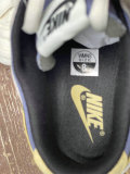 Authentic Nike Dunk Low White/Violet/Blanc