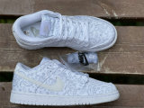 Authentic Nike Dunk Low White/Grey Fog