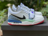 Authentic Air Jordan Legacy 312 White/Red/Blue
