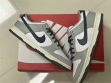 Authentic Nike Dunk Low Rice/Grey/Black