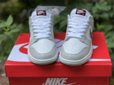 Authentic Nike Dunk Low Reteo GRY-FG/LT  CRMSN-BL CHLL-PINK FM