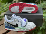Authentic Air Jordan Legacy 312 White/Red/Blue
