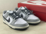Authentic Nike Dunk Low Rice/Grey/Black