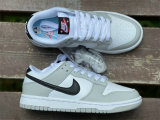 Authentic Nike Dunk Low Reteo GRY-FG/LT  CRMSN-BL CHLL-PINK FM