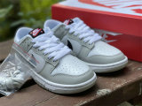Authentic Nike Dunk Low Reteo GRY-FG/LT  CRMSN-BL CHLL-PINK FM