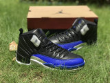 Authentic Air Jordan 12 Hyper Royal/White/Black