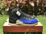 Authentic Air Jordan 12 Hyper Royal/White/Black
