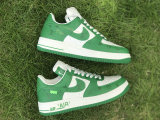Authentic LV X Nike Air Force 1 White/Green